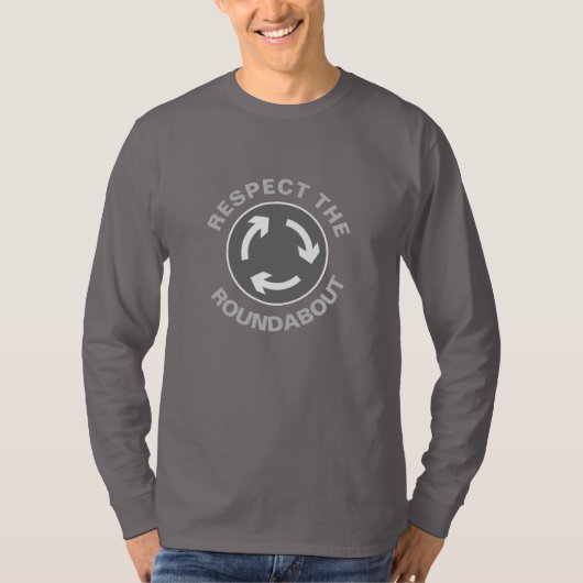 T-shirt RESPECTER Le Rond-Point Longue Sleeve Vacation (Devant)
