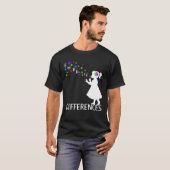 T-shirt Respecter les différences - Journée de Sensibilisa (Devant entier)