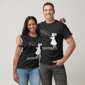 T-shirt Respecter les différences - Journée de Sensibilisa (Unisexe)