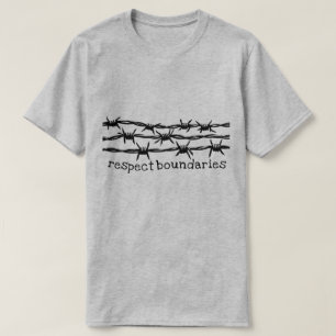 T-shirt Respecter les limites