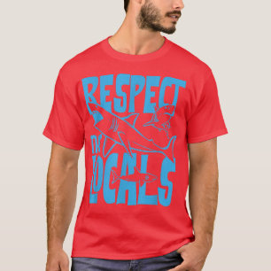 T-shirt Respecter Les Locaux Requins Océan Animaux Droits