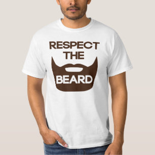 T-shirt Respectez la barbe