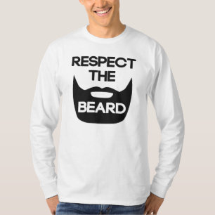 T-shirt Respectez la barbe