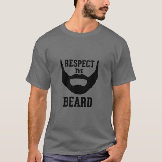 T-shirt Respectez la barbe (Devant)