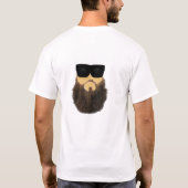 T-shirt Respectez la barbe (Dos)