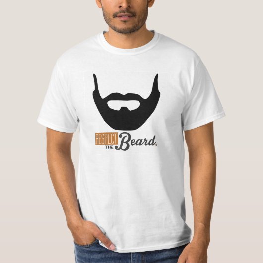 T-shirt Respectez la barbe (Devant)
