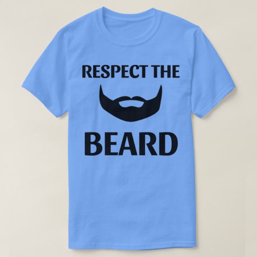 T-shirt Respectez La Barbe 16 (Design devant)