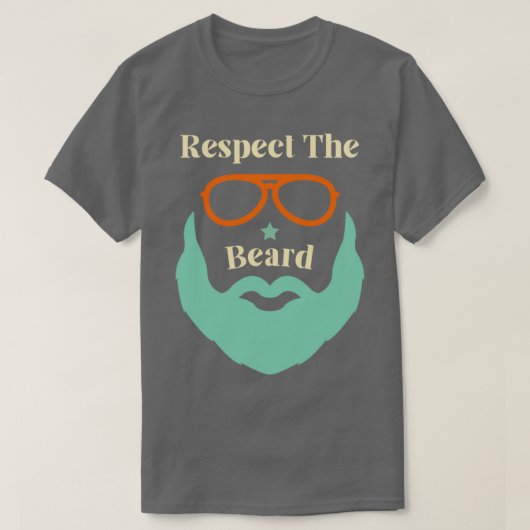 T-shirt Respectez La Barbe 1 1 (Design devant)
