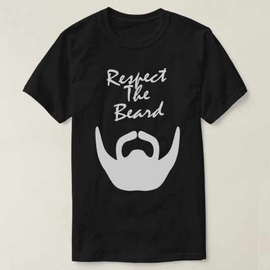 T-shirt Respectez La Barbe 24 (Design devant)