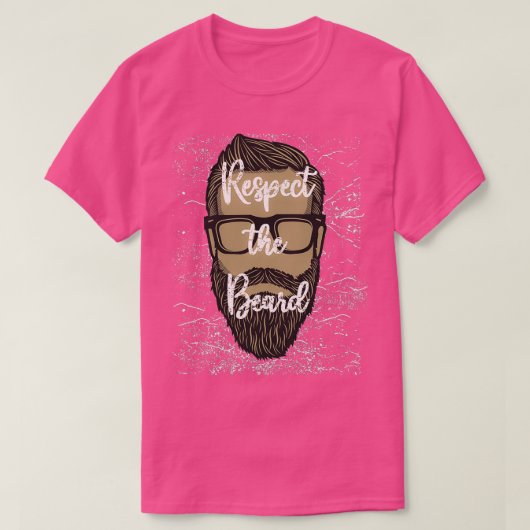 T-shirt Respectez la barbe 30 (Design devant)