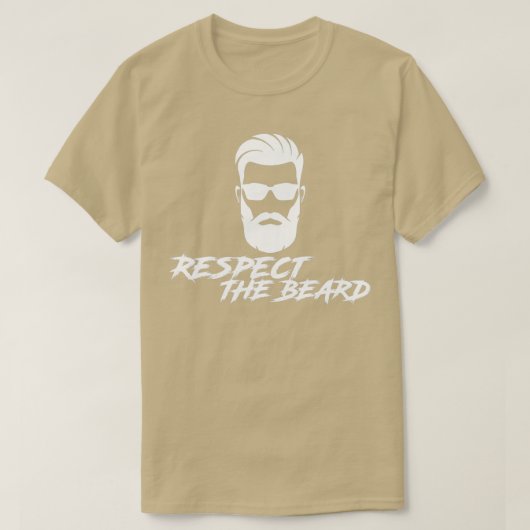 T-shirt Respectez la barbe 33 2 (Design devant)