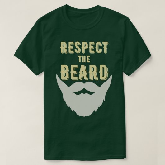 T-shirt Respectez La Barbe 4 (Design devant)
