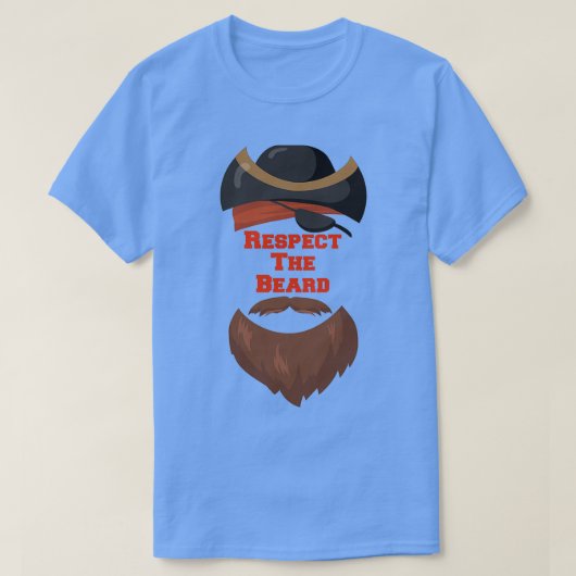 T-shirt Respectez La Barbe 4 1 (Design devant)