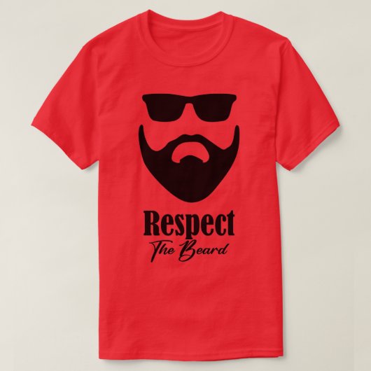T-shirt Respectez La Barbe 5 (Design devant)