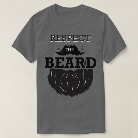 T-shirt Respectez La Barbe 6 1 (Design devant)