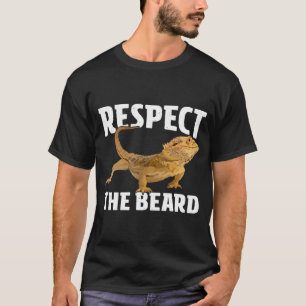 T-shirt Respectez La Barbe Porté Dragon Papa Maman