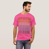 T-shirt Respectez La Capybara Capybara (Devant entier)