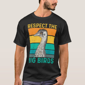 T-shirt Respectez La Citation Des Grands Oiseaux Pour Un O