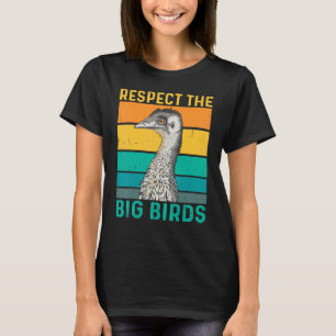 T-shirt Respectez La Citation Des Grands Oiseaux Pour Un O