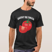 T-shirt Respectez La Tomate (Devant)