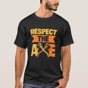 T-shirt Respectez L'Axe Pour Un Champion De Jeu De X