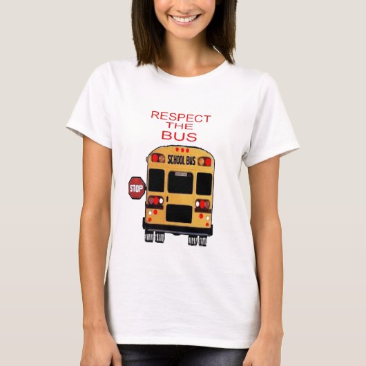 T-shirt Respectez Le Bus (Devant)