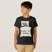 T-shirt Respectez Le Capybara Official Sleep Nightgown Sle (Devant entier)