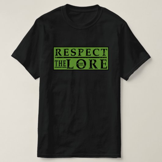 T-shirt RESPECTEZ LE Carré SEIGNEUR (Design devant)