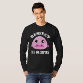 T-shirt Respectez Le Mème Blobfish Blobfish (Devant entier)