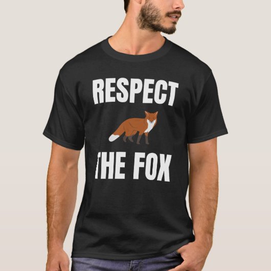 T-shirt Respectez Le Renard (Devant)