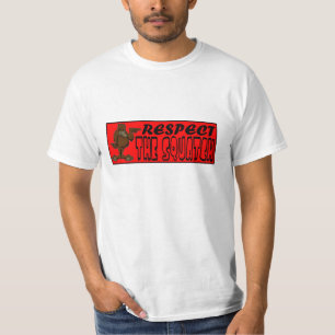 T-shirt RESPECTEZ LE SQUATCH ! Ressemblez à un PRO en