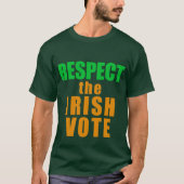 T-SHIRT RESPECTEZ LE VOTE IRLANDAIS (Devant)