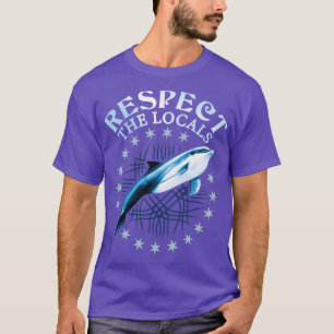 T-shirt Respectez Les Dauphins Locaux 2