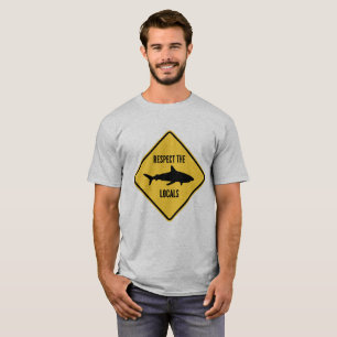 T-shirt Respectez les gens du pays