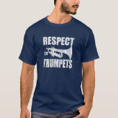 T-shirt Respectez les trompettes (Devant)