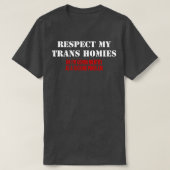 T-SHIRT RESPECTEZ MES MAISONS TRANS (Design devant)
