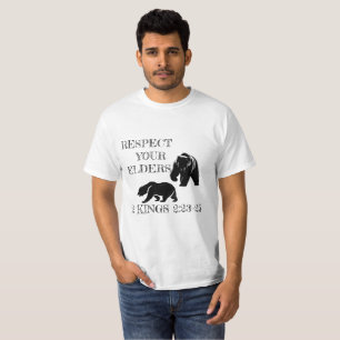 T-shirt Respectez vos aînés
