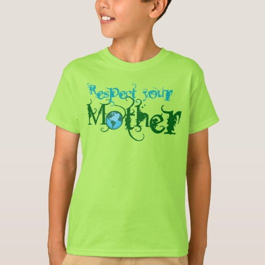 T-shirt Respectez votre mère (Devant)