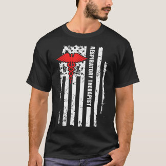 T-shirt Respiration Thvibespist Drapeau Usa Thvibespy Amér