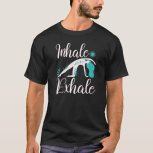 T-shirt Respiration Yoga Méditation Fitness Exercice Méd