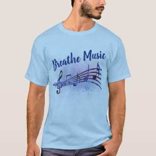 T-shirt Respire la musique