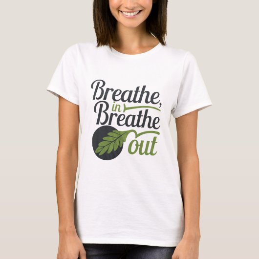 T-shirt Respirer dans Breathe Out (Devant)