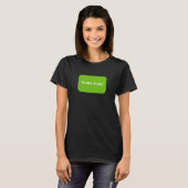 T-shirt Respirer profondément (Devant entier)