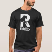 T-shirt Responsabilité Cheval Design R (Devant)