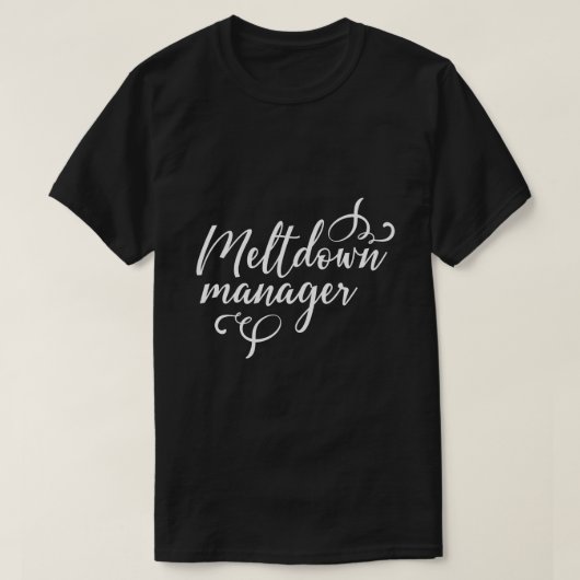 T-shirt Responsable de la fonte du cœur (Design devant)