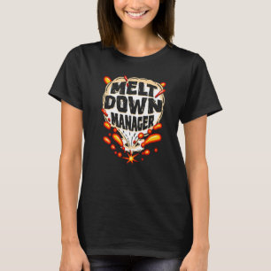 T-shirt Responsable de la fusion Service de garderie de l'
