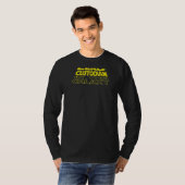 T-shirt Responsable de la garde Espace envers (Devant entier)