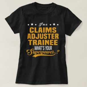 T-shirt Responsable de l'Ajusteur des sinistres