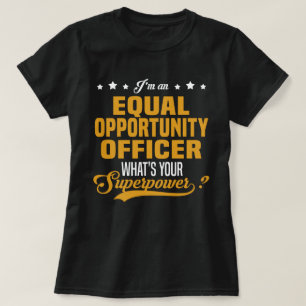 T-shirt Responsable de l'égalité des chances