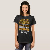 T-shirt Responsable du compte commercial (Devant entier)
